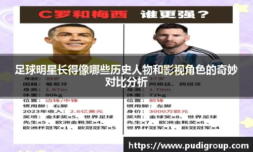 足球明星长得像哪些历史人物和影视角色的奇妙对比分析